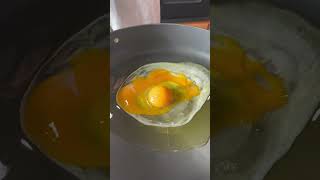 Frying egg #shorts