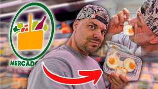 PROBANDO los POLÉMICOS HUEVOS FRITOS de MERCADONA 🍳 *COMIDA PARA INÚTILES*