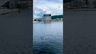 A glimpse of Oslo: where modern design meets timeless nature. #viral #travel #viralvideo #music