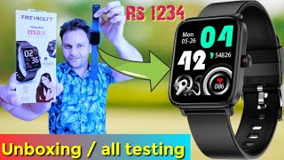 Fire boltt Ninja pro max smartwatch unboxing | review | best smartwatch under 2000 #smartwatch