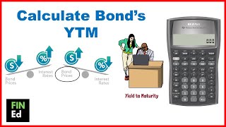 How to calculate the bond price and yield to maturity | YTM | FIN-Ed