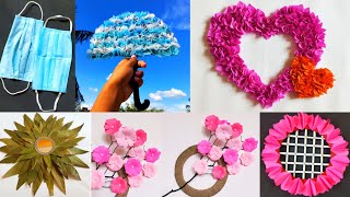 5 unique wall decorating craft idea/home decoration craft/art and craft