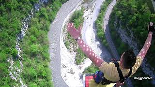 Сочи. SkyPark. Bungy 207. Вид со стороны