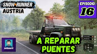 El Kodiak para reparar el puente | Ep. 16 | Austria-SnowRunner PC