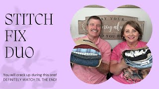 STITCH FIX DUO UNBOXING & TRY ON | FASHION OVER 50 | THIS ONE WILL CRACK YOU UP!