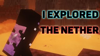 I Explored the Nether.. | Hardcore Episode 10