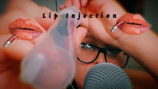 giving you lip Injection in 1 minute/ASMR #1minute #lipinjection #ASMR