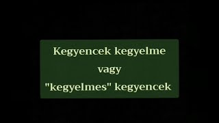 Kegyencek kegyelme vagy "kegyelmes" kegyencek