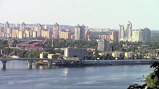 Киев. Панорама города. Panorama of the city.