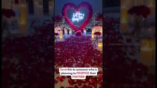 Most Romantic Marry Me Proposal in India | ExperienceSaga | #viral #trending #surprise #proposal #yt