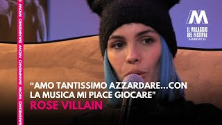 Sanremo, Rose Villain a MOW: "Amo tantissimo azzardare...con la musica mi piace giocare".