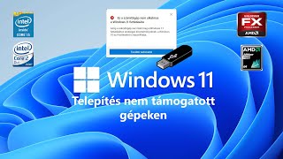 Így rakj windows 11 et régi gépre 2023 ban 😱🧐