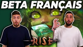 RISE TCG ENFIN EN FRANÇAIS ! ON OUVRE DEUX BOÎTES BÊTA EN AVANT PREMIÈRE !