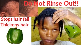 Try This Once & Your Hair Will Never Stop Growing.Grow Your Hair Extremely Fast With Green Pepper