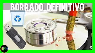 👨🏽‍💻Como Borrar Archivos Sin Que Se Puedan Recuperar, HDD,SSD,USB Sin Dejar Rastro