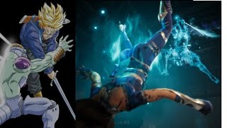 Referencias a Dragon Ball en Mortal Kombat 1 | Técnicas de nappa y trunks