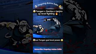 🤯Tengen x Zenitsu x tanjiro god level fighting🔥#demonslayer #opfight #shorts #animeedit #shortsfeed