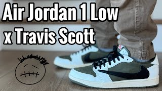 Air Jordan 1 Low x Travis Scott “Medium Olive” Review & On Feet