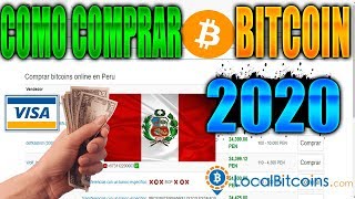 Como Comprar Bitcoins 2020 en Peru TUTORIAL PASO A PASO