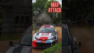 Kalle Rovanpera Flat Out in Rally Estonia 2023 | Toyota Yaris Rally 1 #youtubeshorts #pure #attack