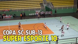 GUARANI 1 x 2 ADAC RECRIARTE - 2ª Copa Santa Catarina de Futsal - SUB-13