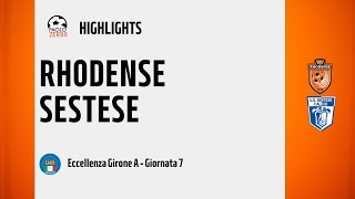 [HIGHLIGHTS] Eccellenza Girone A 24/25 - Day 7 - Rhodense - Sestese