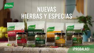 Nuevas Hierbas y Especias Knorr | Convertí tus platos en comidas 5 estrellas