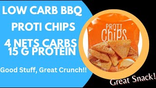 Proti Chips BBQ - Low  Carb - 4 Net For the Bag