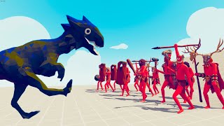 WILD TEAM vs JURASSIC PARK TEAM | TABS Totally Accurate Battle Simulator