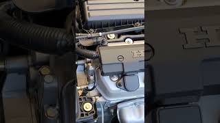 2001 Honda Civic engine bay