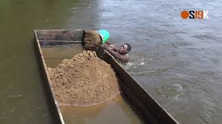 Les pêcheur de sable. les hommes Caïmans de la Sanaga Par Alix Aubain Tcho