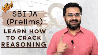 How to Crack Reasoning in Prelims | SBI JA (Clerk)