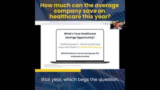 How much can the average company save on healthcare this year?