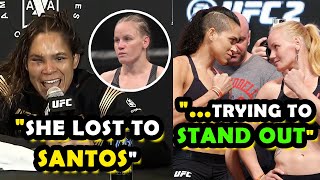 Amanda Nunes SCOFFS AT Valentina Shevchenko's Reaction To Her UFC 277 Victory