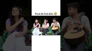 Badly Singing Prank On Cute Girls | Wait For Last Song #shorts #singing #viral