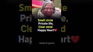 Happy Heart ❤️ | APJ ABDUL KALAM | #shorts #apjabdulkalam #short