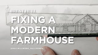 Fixing up a modern farmhouse. The Joy of historic detailing.