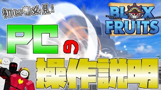 【ブロックスフルーツ】PCが難しすぎる！？これからPC始める方へ向けて操作説明します！！