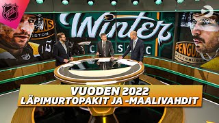 NHL:n vuoden 2022 läpimurtopuolustajat ja -maalivahdit