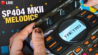 SP404MK2 making beats! + finger drumming with Melodics