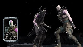 Mortal Kombat mobile diamond character circle of shadow QUAN CHI all powers