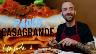 Paolo Casagrande Rigatoni Cod and Black Olives - Episode #4