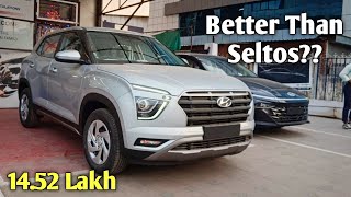 Hyundai Creta EX Variant Full Detailed Walkaround Review, It is Better than Seltos??