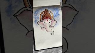 Drawing ganesh ji 😄 || #drawing #shorts #art