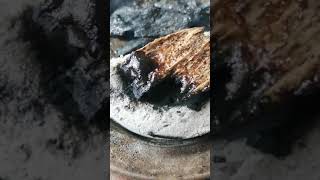 BURNING OUD CHIPS AGARWOOD INDONESIA BANGKA BELITUNG ISLAND