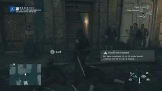 Assassin's Creed® Unity: Frontflip double stab.