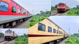 Agartala-Sealdah Kanchanjunga Expres | Puri Express | Trains Videos | Indian Railways