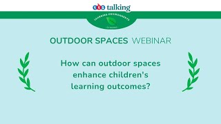 Outdoor Spaces Webinar | Watch On-Demand