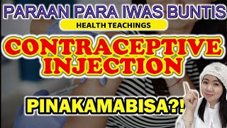 TUROK PARA HINDI MABUNTIS I ANO ANG INJECTABLE CONTRACEPTIVES l PAANU GUMAGANA I 3 MONTHS SAFE