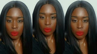 $20 SLEEK BLUNT CUT | BOBBI BOSS YARA SYNTHETIC LACE WIG Review